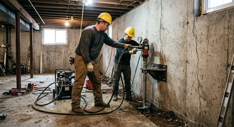 Basement Stabilization in Berkeley, CA