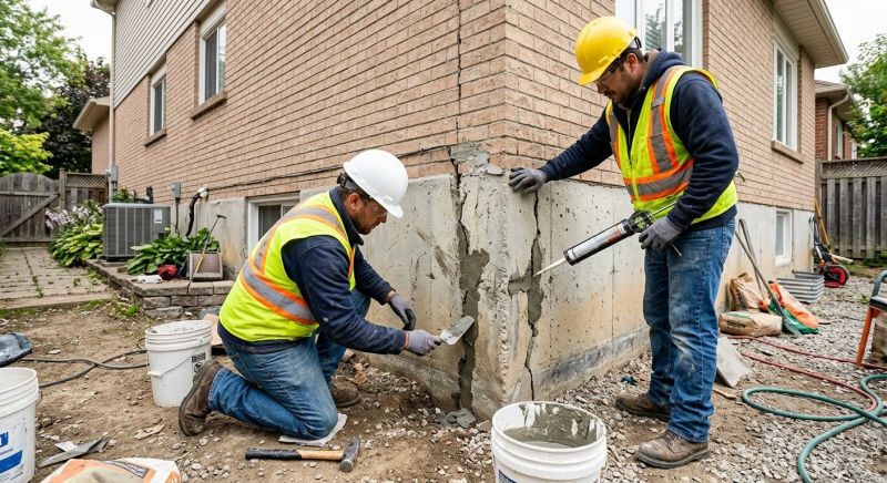 Building Foundation Repair in Brisbane, CA