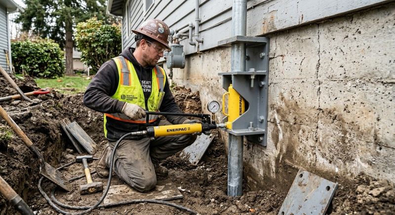Concrete Foundation Leveling in San Anselmo, CA