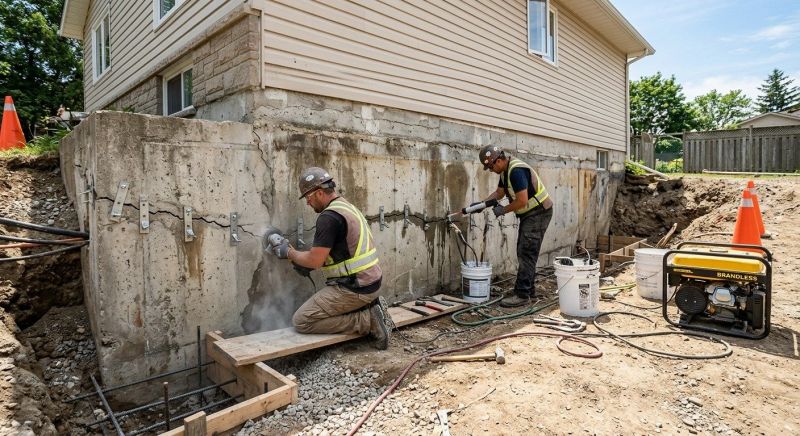 Concrete Foundation Repair in Larkspur, CA