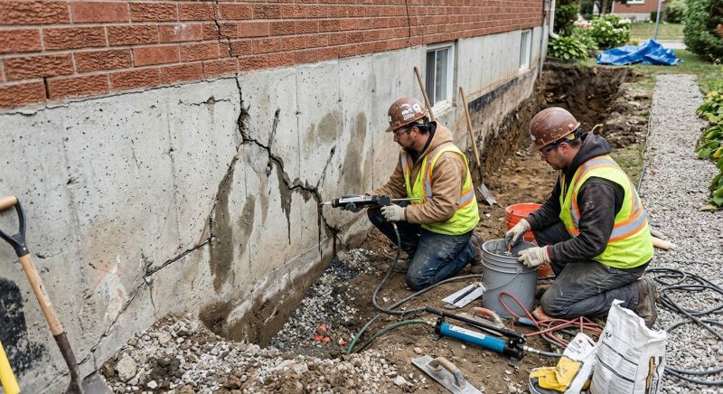 Cracked Foundation Repair in Benicia, CA