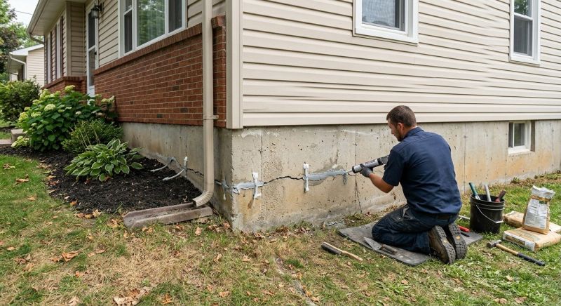 Cracked Foundation Repair in Castro Valley, CA