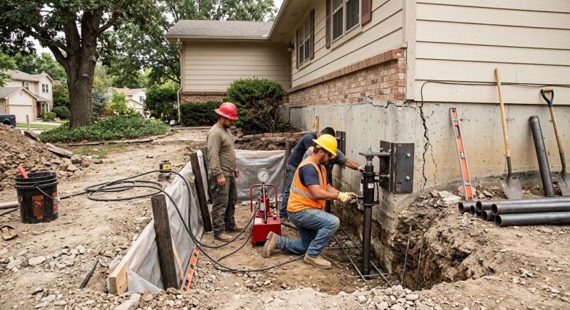 Cracked Foundation Repair in Moraga, CA