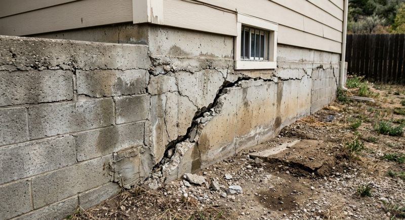 Cracked Foundation Repair in San Mateo County, CA