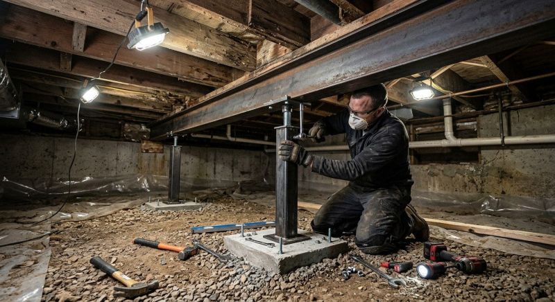 Crawlspace Structural Repair in Berkeley, CA