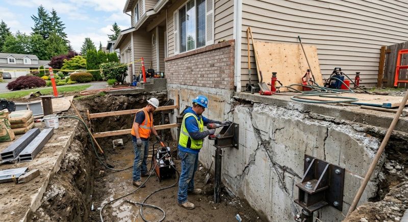 Foundation Damage Repair in Pleasant Hill, CA