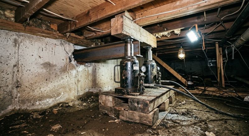 Foundation Jacking in Alameda, CA