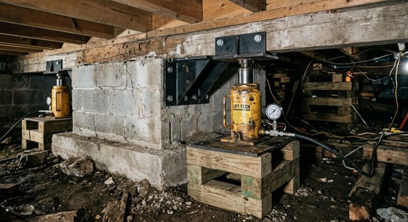 Foundation Jacking in Clayton, CA
