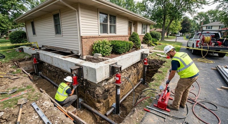 Foundation Jacking in Dublin, CA
