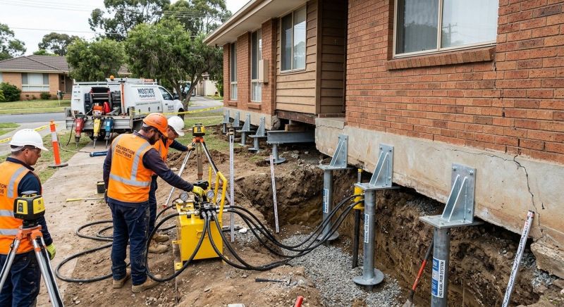 Foundation Jacking in Moraga, CA