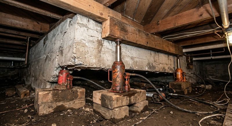 Foundation Jacking in Orinda, CA