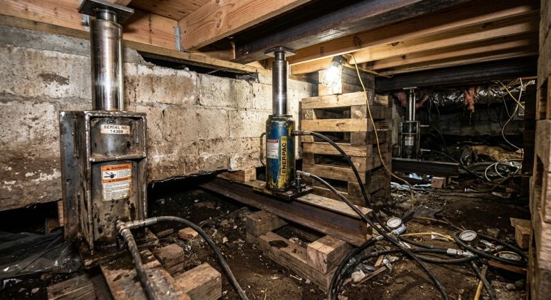 Foundation Jacking in Pleasanton, CA
