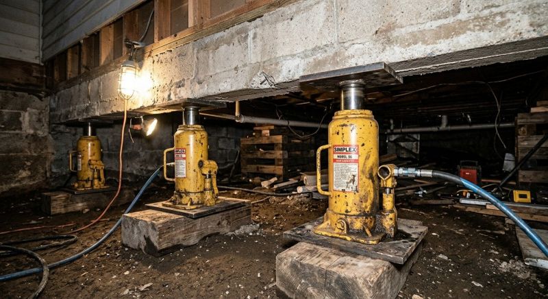 Foundation Jacking in San Rafael, CA