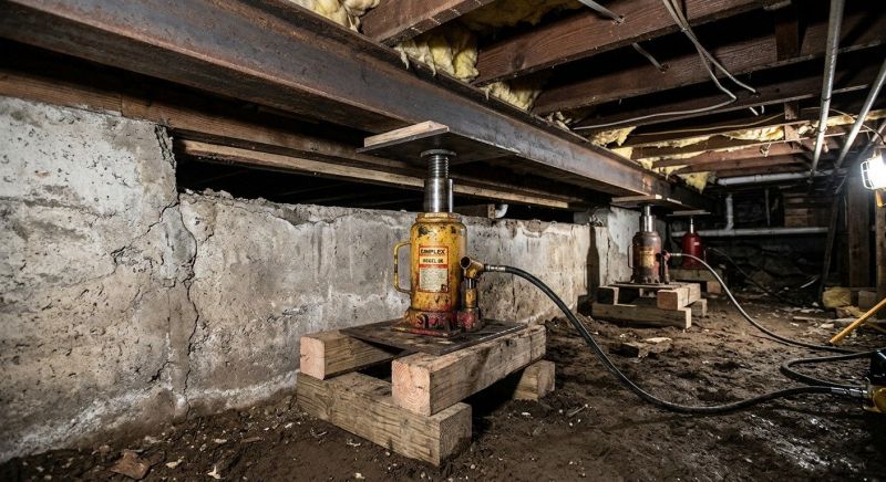 Foundation Jacking in San Rafael, CA