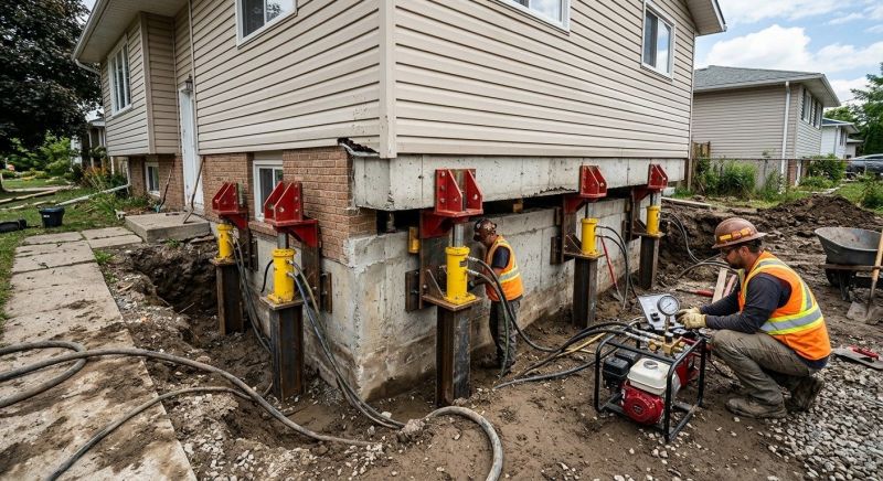 Foundation Lifting in Concord, CA