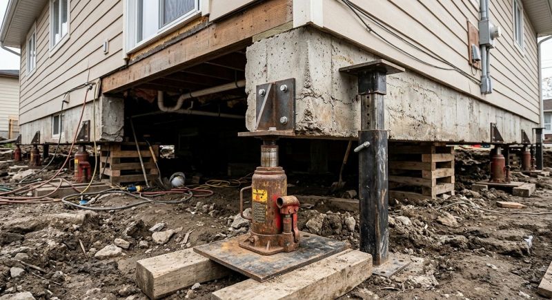 Foundation Lifting in Orinda, CA