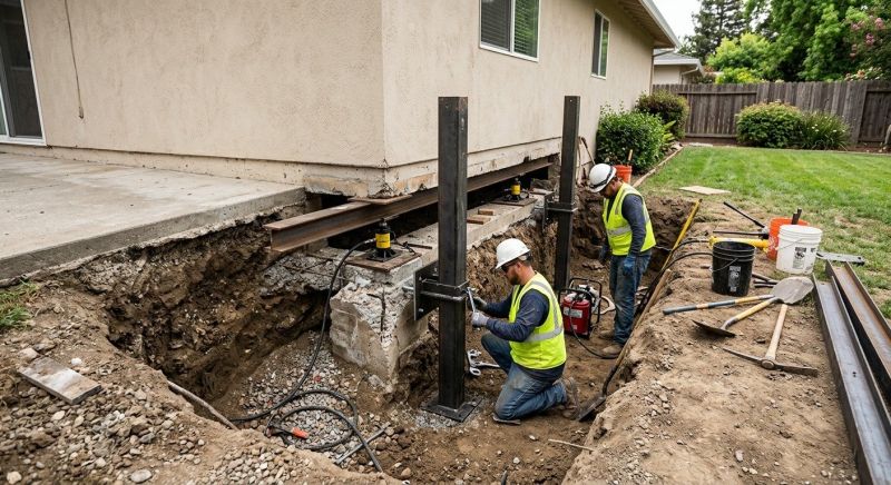 Foundation Pier Repair in Berkeley, CA