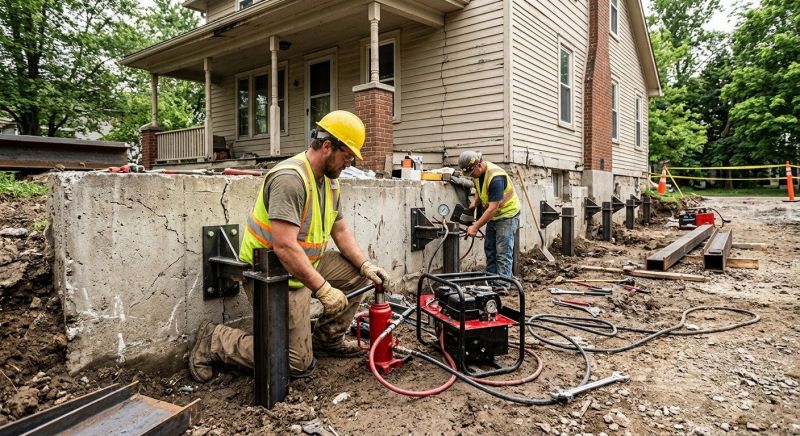 Foundation Stabilizing in Brisbane, CA