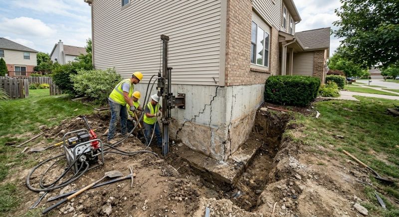 Foundation Stabilizing in Orinda, CA