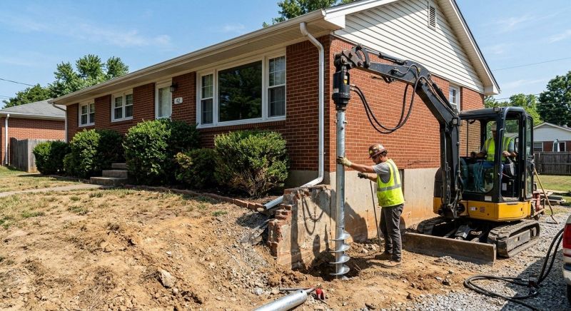 Helical Pile Installation in Berkeley, CA
