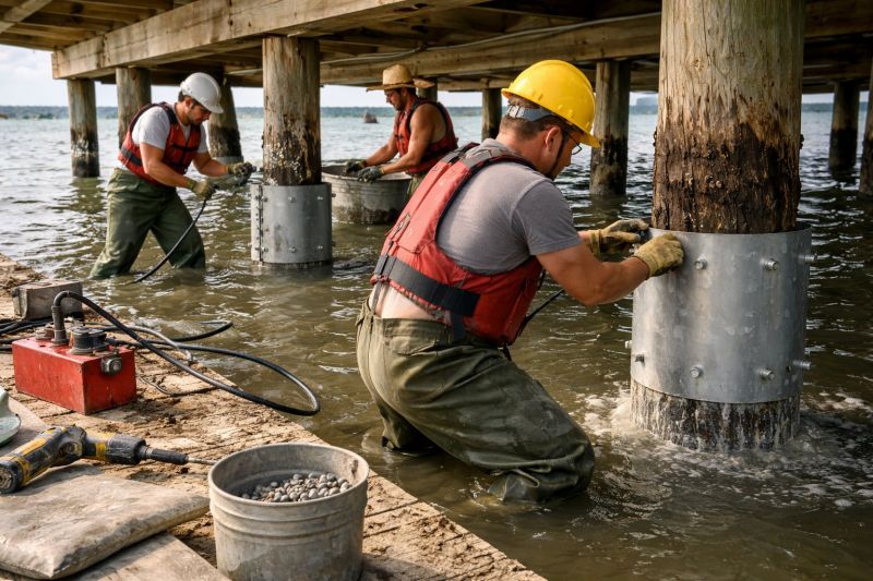 Piling Repair in Greenbrae, CA