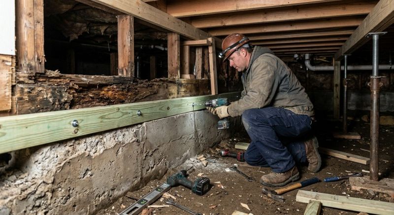 Sinking Foundation Repair in Danville, CA