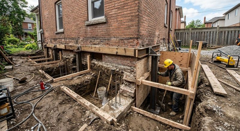 Structural Underpinning in Berkeley, CA